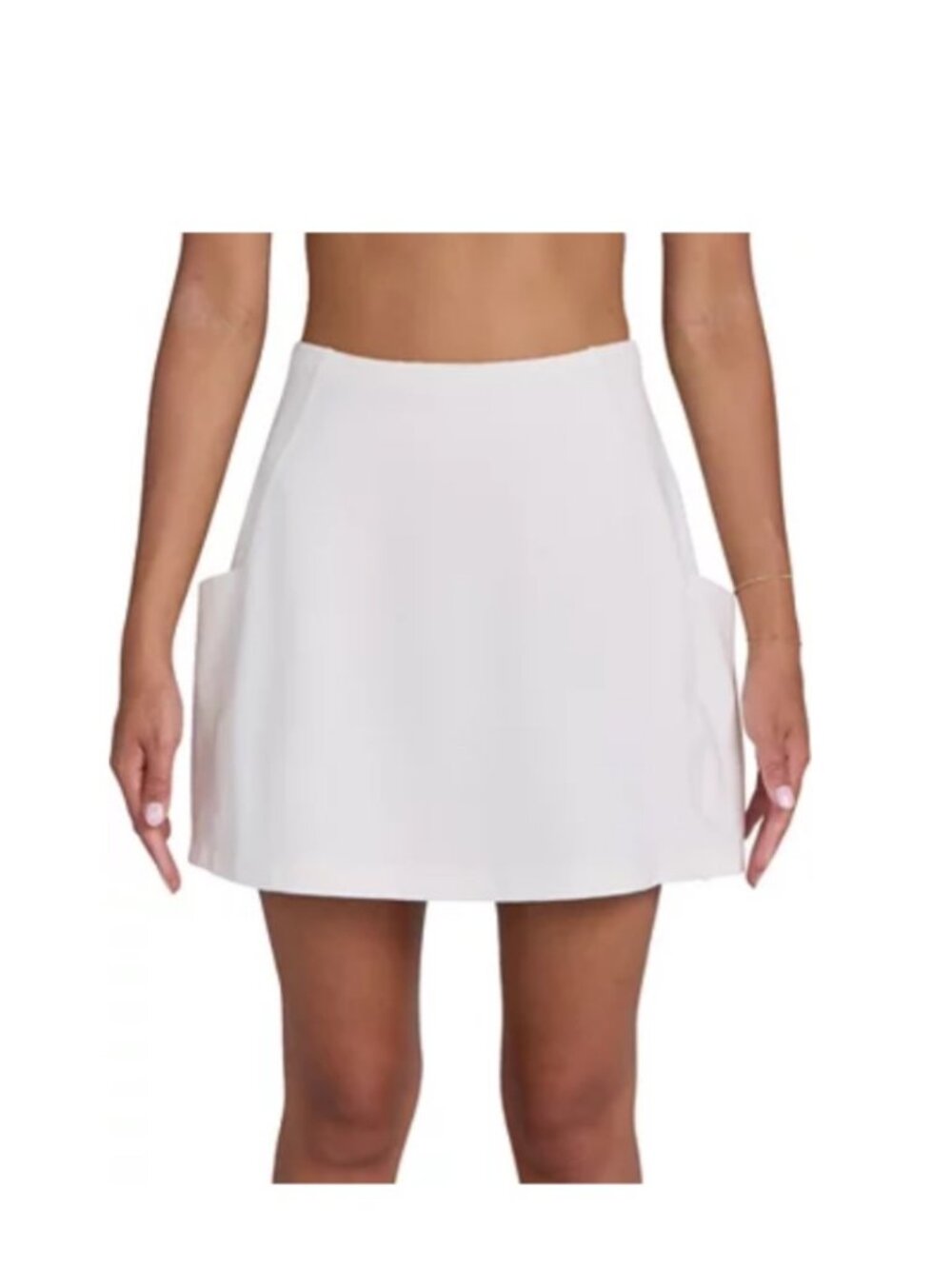 Bad Birdie Women's Tour Straight Golf Skort White Size M NWT Tennis Pickleball - Picture 6 of 13